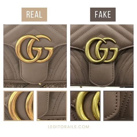 gucci marmont matelassé fake vs real|gucci marmont handbags real.